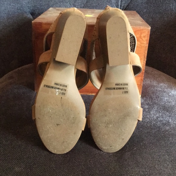 Qupid Faux Suede Heels - Picture 4 of 4